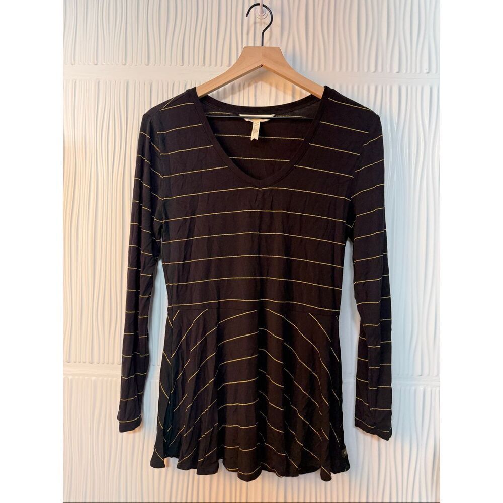 Matilda Jane Women’s Long Sleeve Peplum Top - Modal/spandex